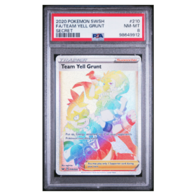 FA/TEAM YELL GRUNT #210 SECRET PSA 8 - Front