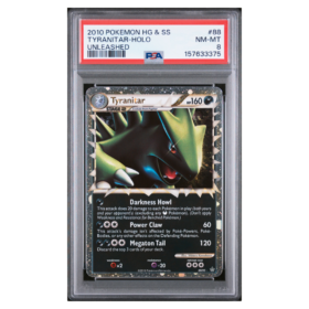 TYRANITAR-HOLO #88 UNLEASHED PSA 8