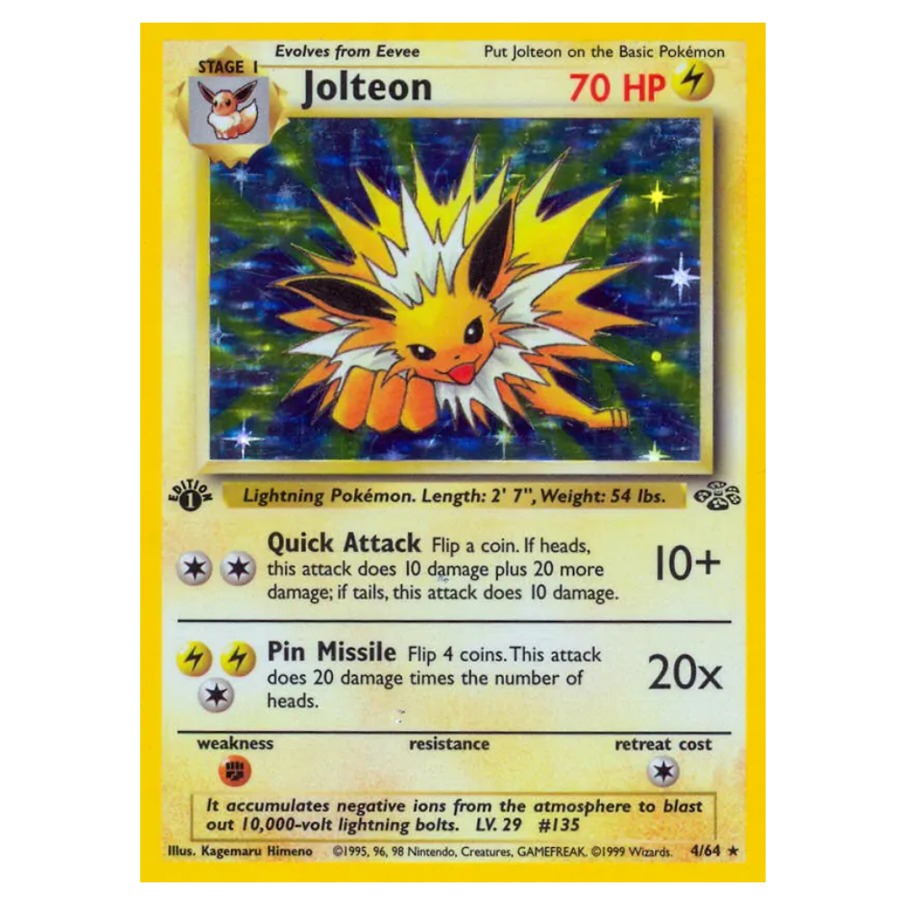 Jolteon #4 Jungle Holo (PL)