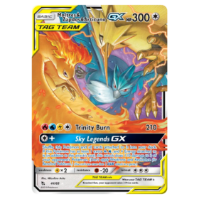 Moltres & Zapdos & Articuno-GX #44 Hidden Fates (NM)