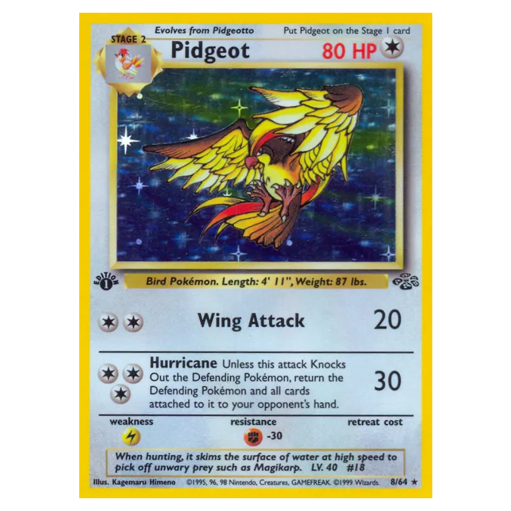 Pidgeot #8 Jungle Holo (PL)