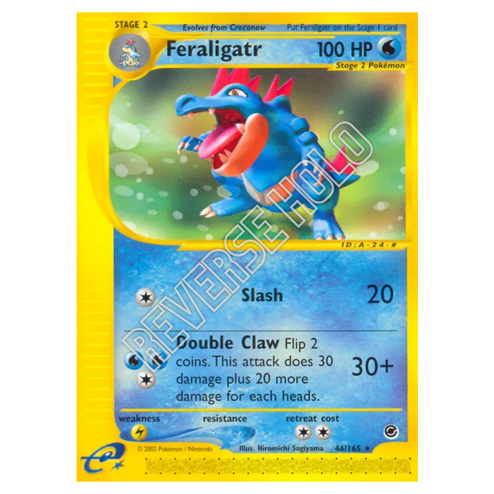 Feraligatr #46 Expedition Base Set Reverse Holo (LP)