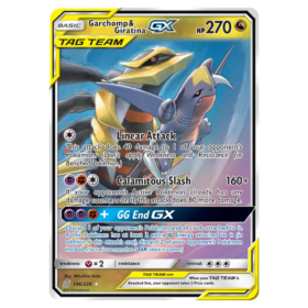 Garchomp & Giratina-GX #146 Unified Minds (NM)