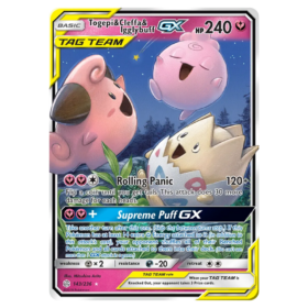 Togepi & Cleffa & Igglybuff-GX #143 Cosmic Eclipse (EXC)