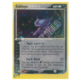 Sableye #10 Sandstorm Reverse Holo (GOOD+)