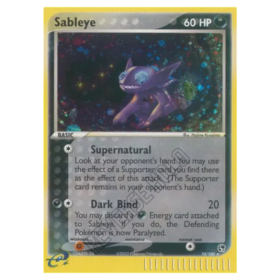 Sableye #10 Sandstorm Reverse Holo (GOOD+)