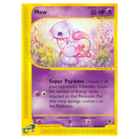 Mew #55 Expedition Base Set (EXC)