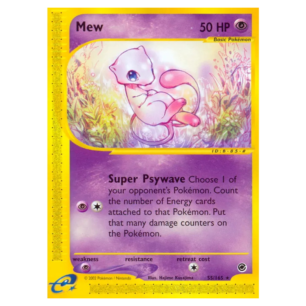 Mew #55 Expedition Base Set (EXC)