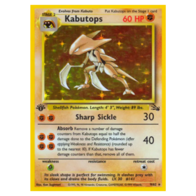 Kabutops #9 Fossil Holo (EXC)