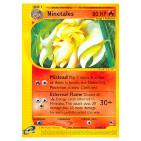 Ninetales #57 Expedition Base Set Reverse Holo (NM)
