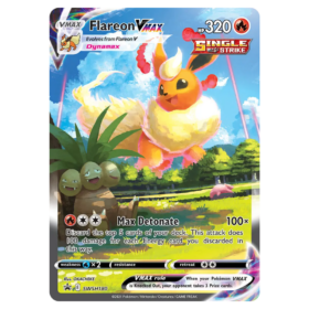 Flareon VMAX #SWSH180 SWSH Black Star Promos (NM)