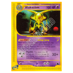 Alakazam #2 Skyridge Reverse Holo (EXC)