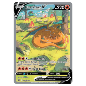 Charizard V #SWSH260 SWSH Black Star Promos (NM)