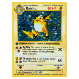 Raichu #14 Base (LP)