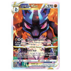 Lucario VSTAR #SWSH291 SWSH Black Star Promos (NM)