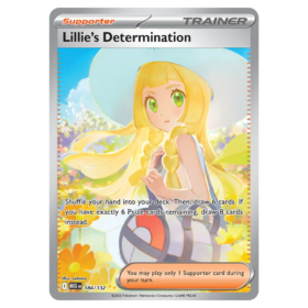 Lillie's Determination #184 Mega Evolution (NM)