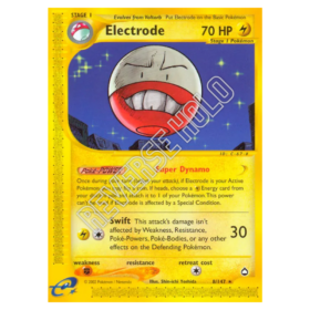 Electrode #8 Aquapolis Reverse Holo (EXC)
