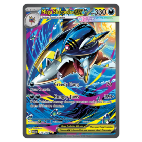 Mega Sharpedo ex #127 Phantasmal Flames (NM)