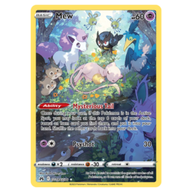 Mew #GG10 Crown Zenith Galarian Gallery (NM)