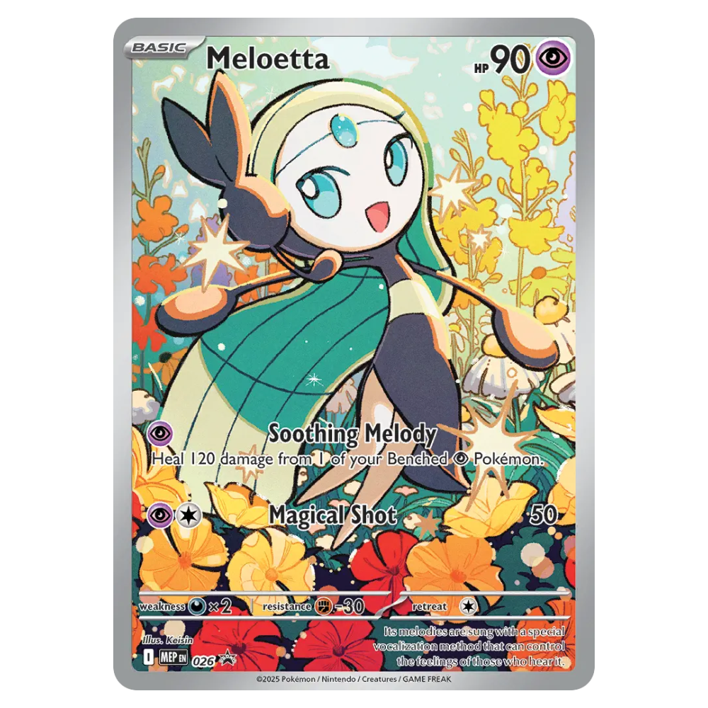 Meloetta #026 Mega Evolution Promos (NM)