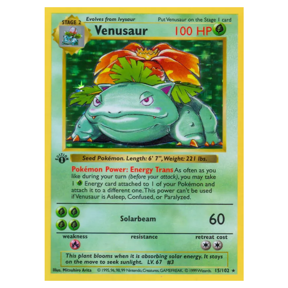 Venusaur #15 Base (LP)