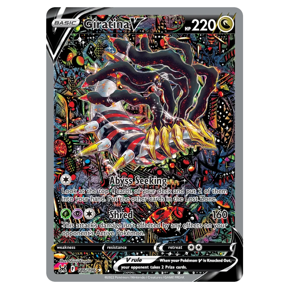 Giratina V #186 Lost Origin (GOOD+)