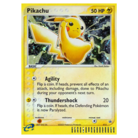 Pikachu #12 Nintendo Black Star Promos (GOOD)