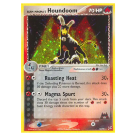 Team Magma's Houndoom #10 Team Magma vs Team Aqua (GOOD+)