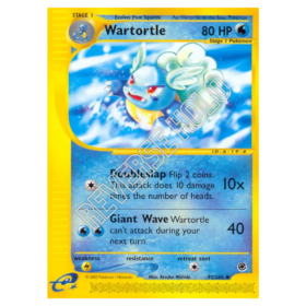 Wartortle #92 Expedition Base Set Reverse Holo (PL)