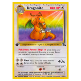 Dragonite #19 Fossil (EXC)