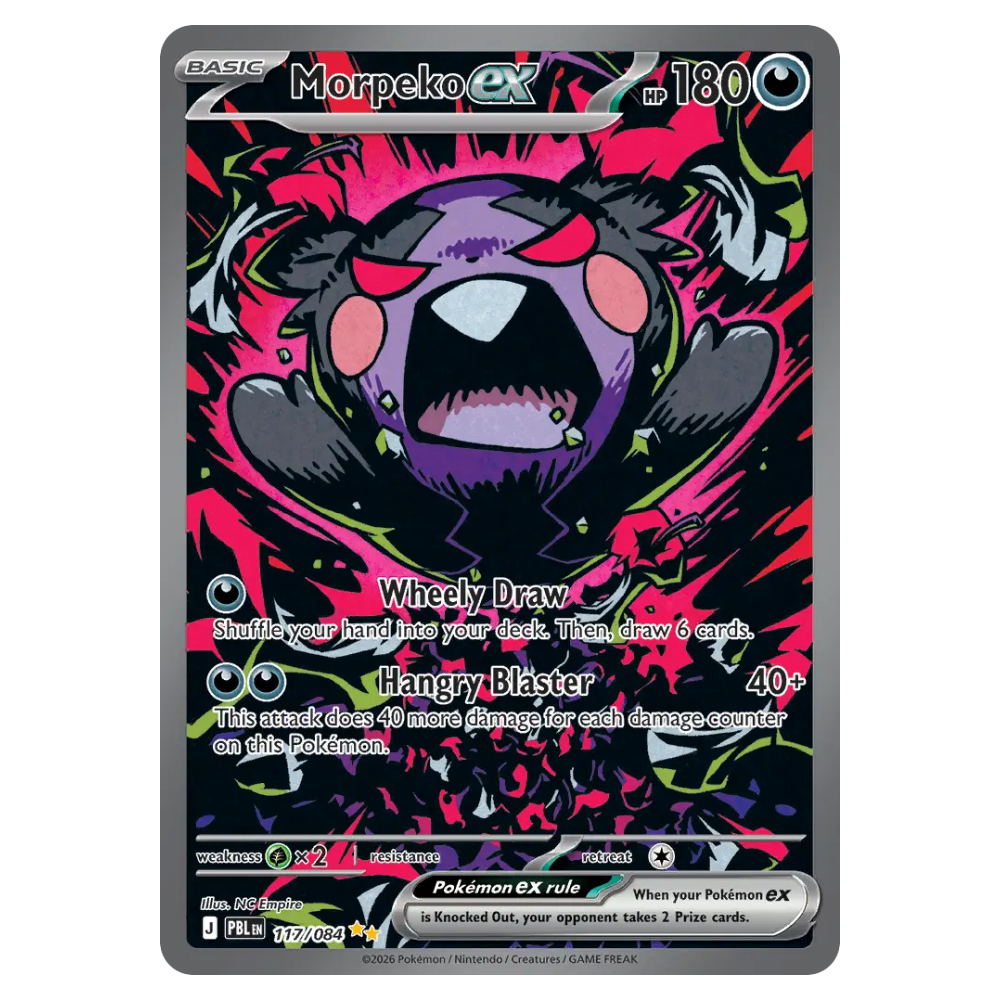 Morpeko ex #117 Pitch Black (NM)