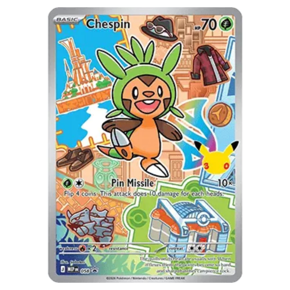 Chespin #058 Mega Evolution Promos (NM)