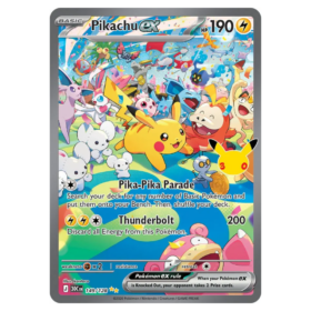 Pikachu ex #149 30th Celebration (NM)