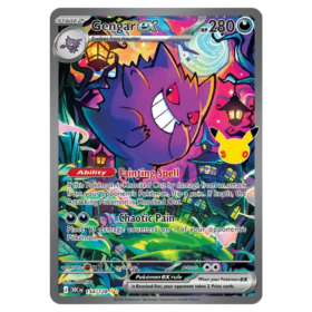 Gengar ex #154 30th Celebration (NM)