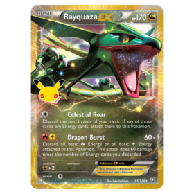 Rayquaza EX [Dragons Exalted] #85 30th Celebration Classic Collection (NM)