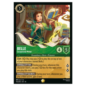 Belle - Exceptional Writer [Hyperia City] Foil