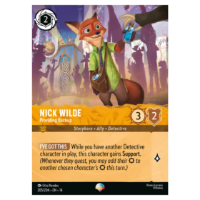 Nick Wilde - Providing Backup [Hyperia City] Foil