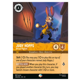 Judy Hopps - Always Vigilant [Hyperia City] Foil