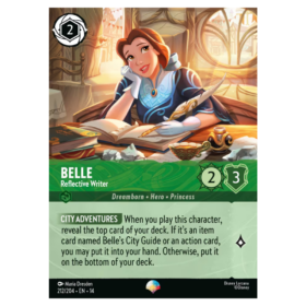 Belle - Reflective Writer [Hyperia City] Foil