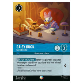 Daisy Duck - Savvy Investor [Hyperia City] Foil