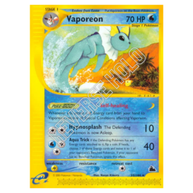 Vaporeon #33 Skyridge Reverse Holo (PL+)