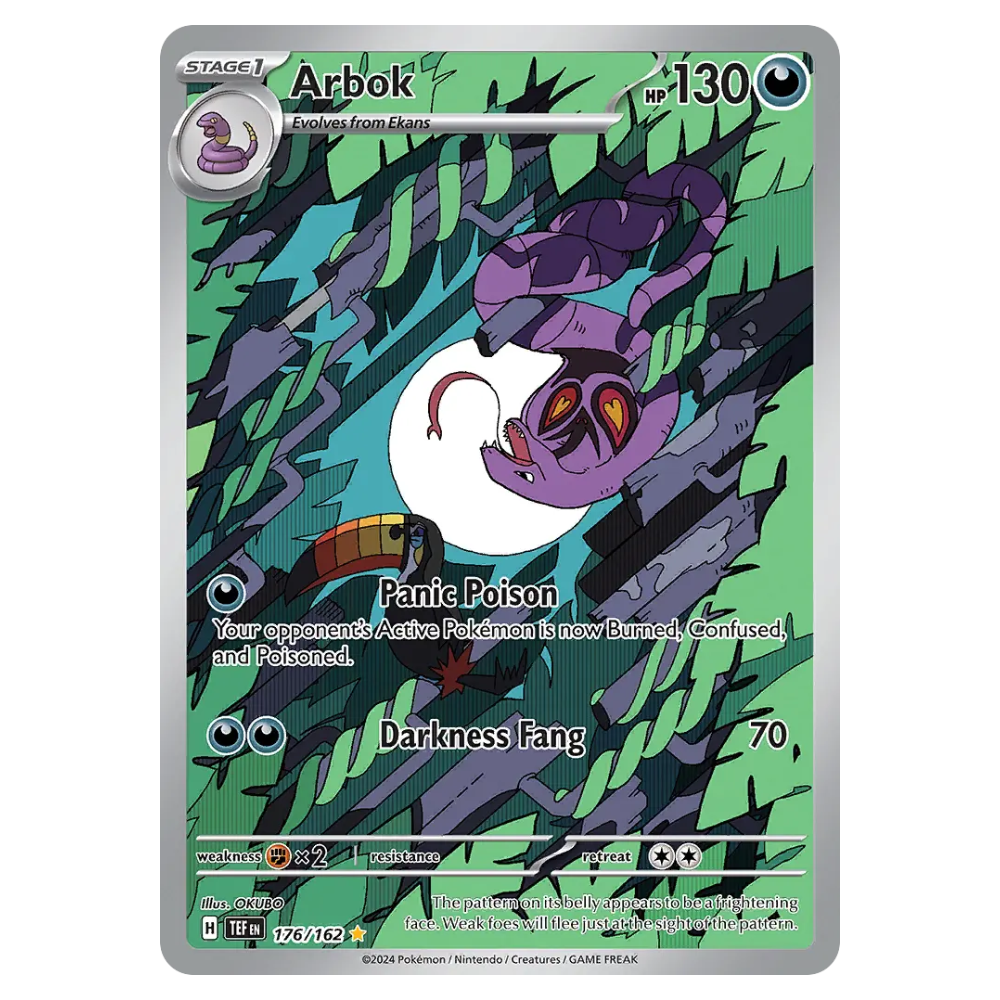 Arbok #176 Temporal Forces (NM)