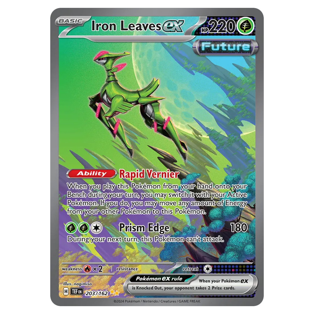 Iron Leaves ex #203 Temporal Forces (NM)