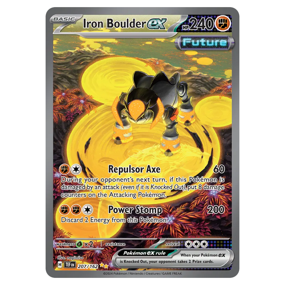 Iron Boulder ex #207 Temporal Forces (NM)