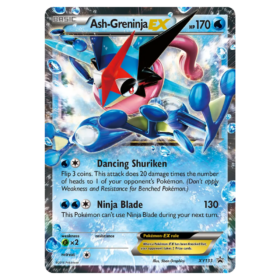 Ash-Greninja-EX #XY133 XY Black Star Promos (GOOD)