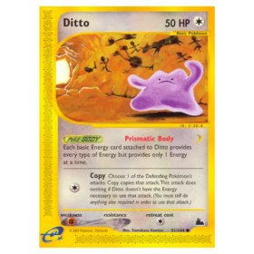 Ditto #51 Skyridge (GOOD)