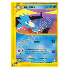 Golduck #50 Aquapolis Reverse Holo (GOOD)