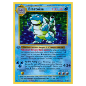 Blastoise #2 Base Holo (LP)