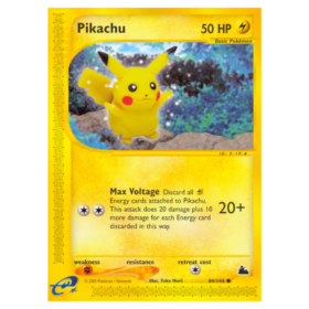 Pikachu #84 Skyridge (EXC)