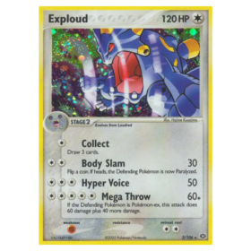 Exploud #3 Emerald Holo (EXC)